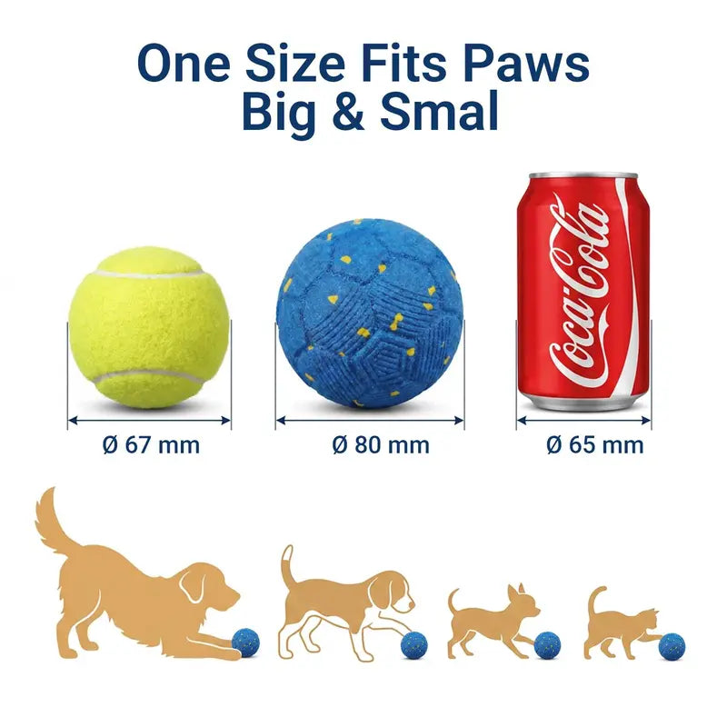 Sovelivee Interactive Plaid Dog Ball - Motion-Activated, USB-Rechargeable Smart Chew Toy with Silent Mode, Durable Design for Indoor Exercise and Boredom Relief